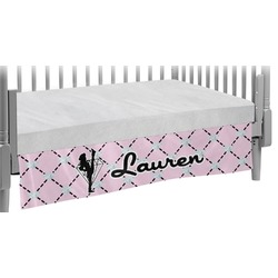 Diamond Dancers Crib Skirt (Personalized)