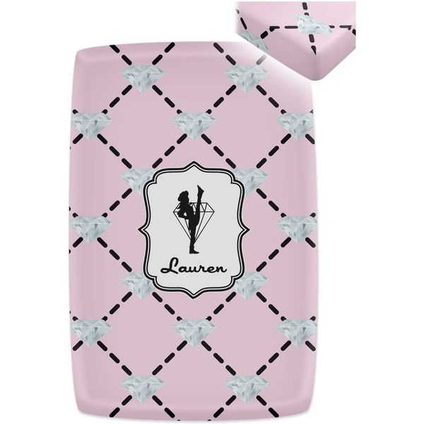 Diamond Dancers Crib Fitted Sheet - Apvl