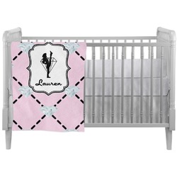 Diamond Dancers Crib Comforter / Quilt (Personalized)