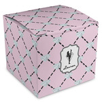 Diamond Dancers Cube Favor Gift Boxes (Personalized)