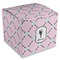 Diamond Dancers Cube Favor Gift Box - Front/Main