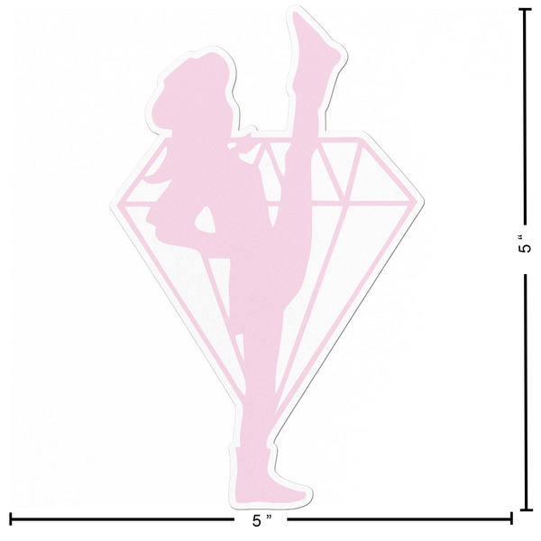 Diamond Dancers Custom Shape Iron On Patches - L - APPROVAL