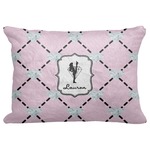 Diamond Dancers Decorative Baby Pillowcase - 16"x12" (Personalized)