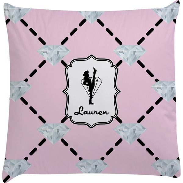 Custom Diamond Dancers Decorative Pillow Case (Personalized)