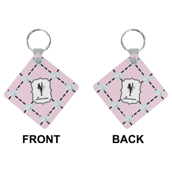 Diamond Dancers Diamond Keychain (Front + Back)