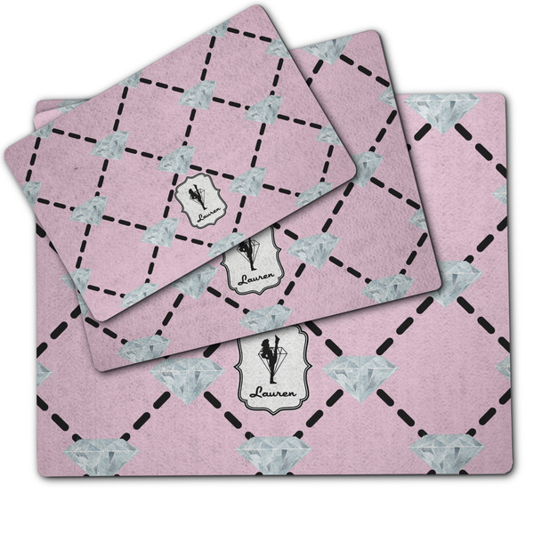 Diamond Dancers Dog Food Mat - MAIN (sm, med, lrg)