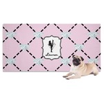 Diamond Dancers Dog Towel (Personalized)