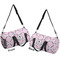 Diamond Dancers Duffle bag large front and back sides