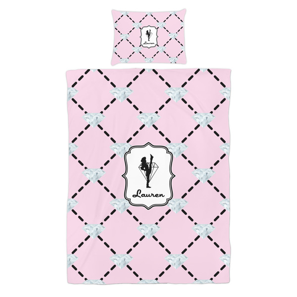 Diamond Dancers Duvet Cover Set - Twin - Alt Approval