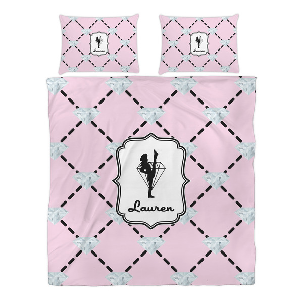 Diamond Dancers Duvet cover Set - Queen - Alt Approval