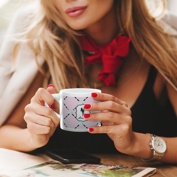 Diamond Dancers Espresso Cup - 6oz (Double Shot) LIFESTYLE 2