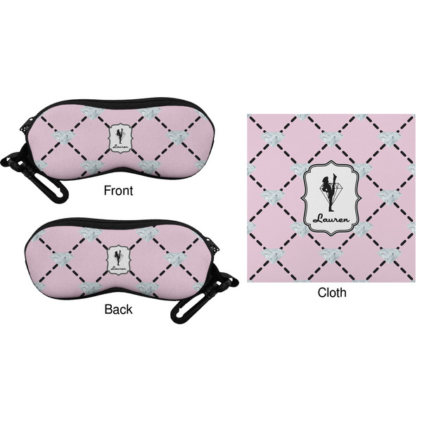 Diamond Dancers Eyeglass Case & Cloth (Approval)