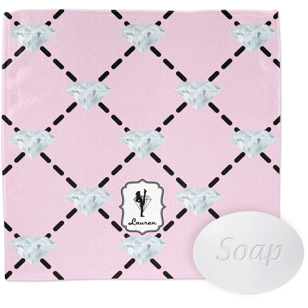 Custom Diamond Dancers Washcloth (Personalized)