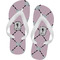 Diamond Dancers Flip Flops - Small (Personalized)