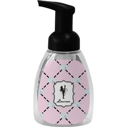 Diamond Dancers Foam Soap Bottle - Black (Personalized)