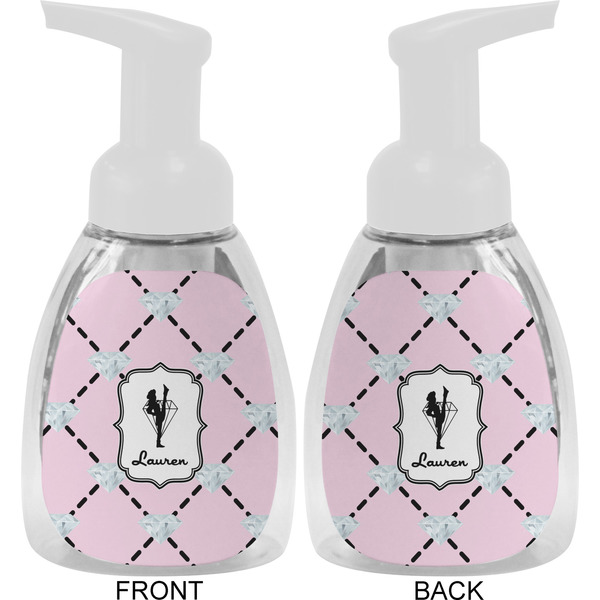 Diamond Dancers Foam Soap Bottle Approval - White