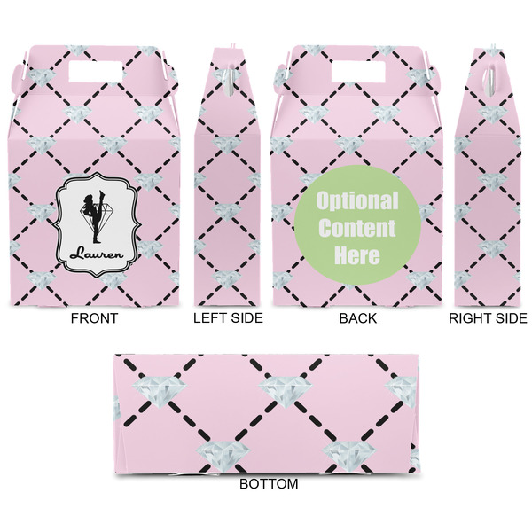 Diamond Dancers Gable Favor Box - Approval