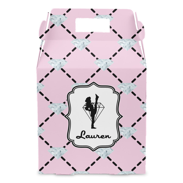 Diamond Dancers Gable Favor Box - Front