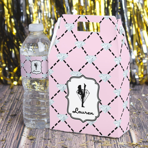 Diamond Dancers Gable Favor Box - In Context