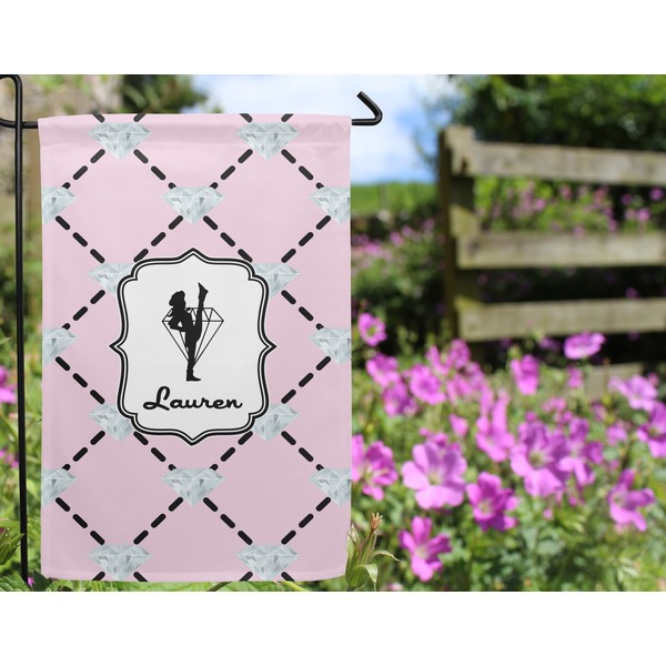 Diamond Dancers Garden Flag - Outside In Flowers