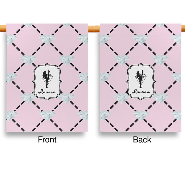 Diamond Dancers Garden Flags - Large - Double Sided - APPROVAL