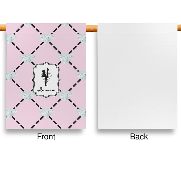 Diamond Dancers Garden Flags - Large - Single Sided - APPROVAL