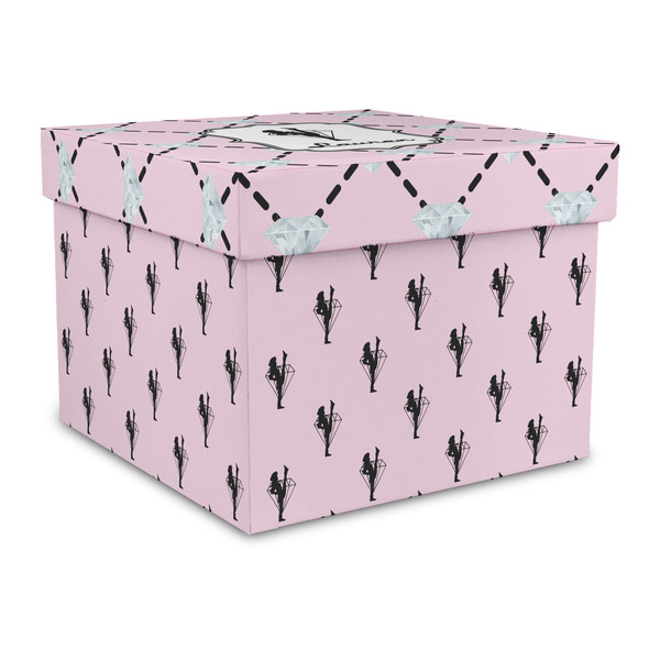 Custom Diamond Dancers Gift Box with Lid - Canvas Wrapped - Large (Personalized)