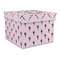 Diamond Dancers Gift Boxes with Lid - Canvas Wrapped - Large - Front/Main