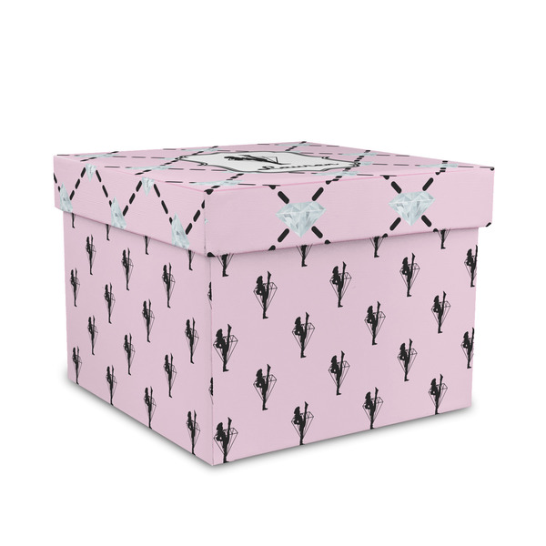 Custom Diamond Dancers Gift Box with Lid - Canvas Wrapped - Medium (Personalized)