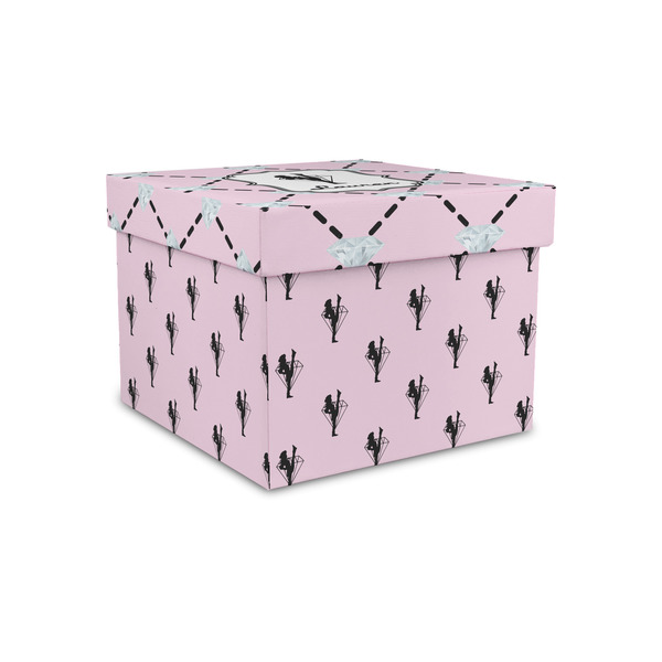 Custom Diamond Dancers Gift Box with Lid - Canvas Wrapped - Small (Personalized)