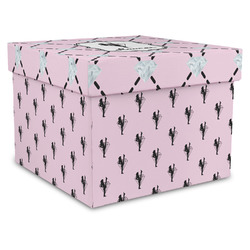 Diamond Dancers Gift Box with Lid - Canvas Wrapped - X-Large (Personalized)