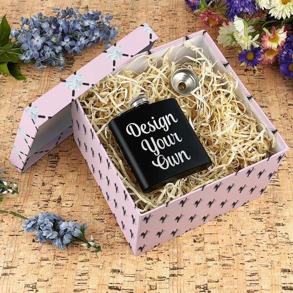 Diamond Dancers Gift Boxes with Lid - Canvas Wrapped - X-Large - In Context