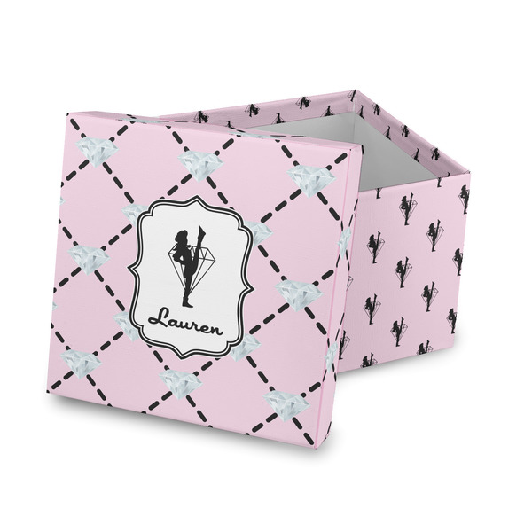 Custom Diamond Dancers Gift Box with Lid - Canvas Wrapped (Personalized)