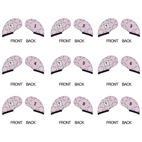 Diamond Dancers Golf Club Covers - APPROVAL (set of 9)