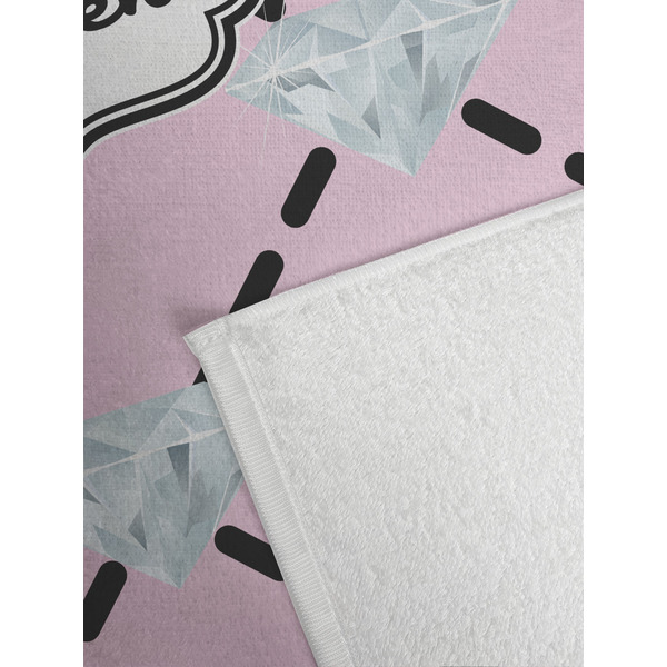 Diamond Dancers Golf Towel - Detail