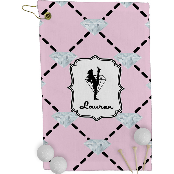 Diamond Dancers Golf Towel (Personalized)