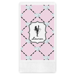 Diamond Dancers Guest Napkins - Full Color - Embossed Edge (Personalized)