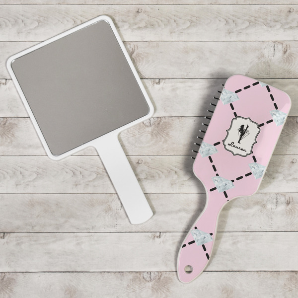 Diamond Dancers Hair Brush - In Context