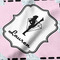 Diamond Dancers Hooded Baby Towel- Detail Close Up