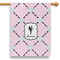 Diamond Dancers 28" House Flag (Personalized)