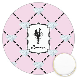 Diamond Dancers Printed Cookie Topper - 3.25" (Personalized)