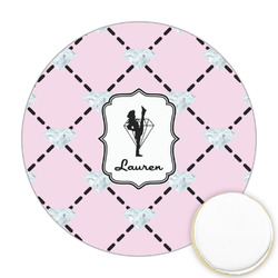Diamond Dancers Printed Cookie Topper - Round (Personalized)