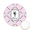 Diamond Dancers Icing Circle - Small - Front