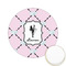 Diamond Dancers Printed Cookie Topper - 2.15" (Personalized)