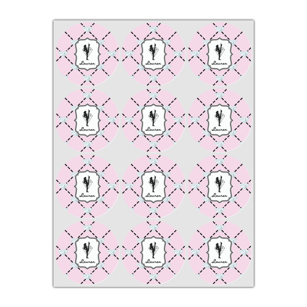 Diamond Dancers Icing Circle - Small - Set of 12