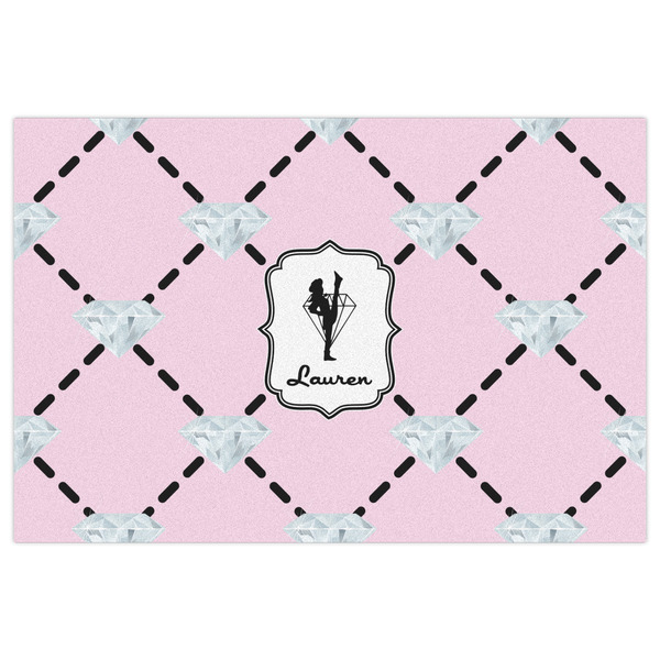 Diamond Dancers Indoor / Outdoor Rug - 2'x3' - Front Flat