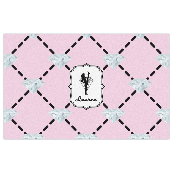 Diamond Dancers Indoor / Outdoor Rug - 5'x8' - Front Flat
