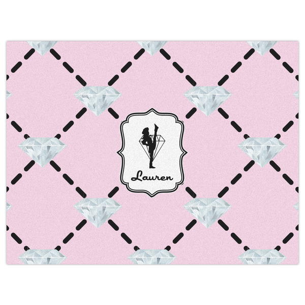 Diamond Dancers Indoor / Outdoor Rug - 6'x8' - Front Flat