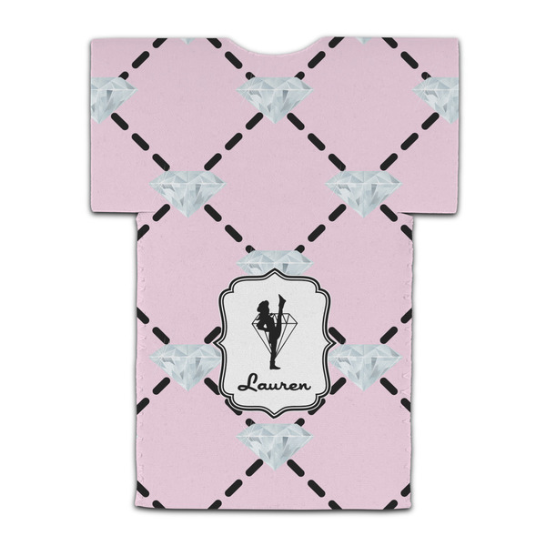 Diamond Dancers Jersey Bottle Cooler - BACK (flat)