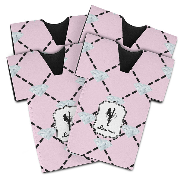 Diamond Dancers Jersey Bottle Cooler - Set of 4 - MAIN (flat)